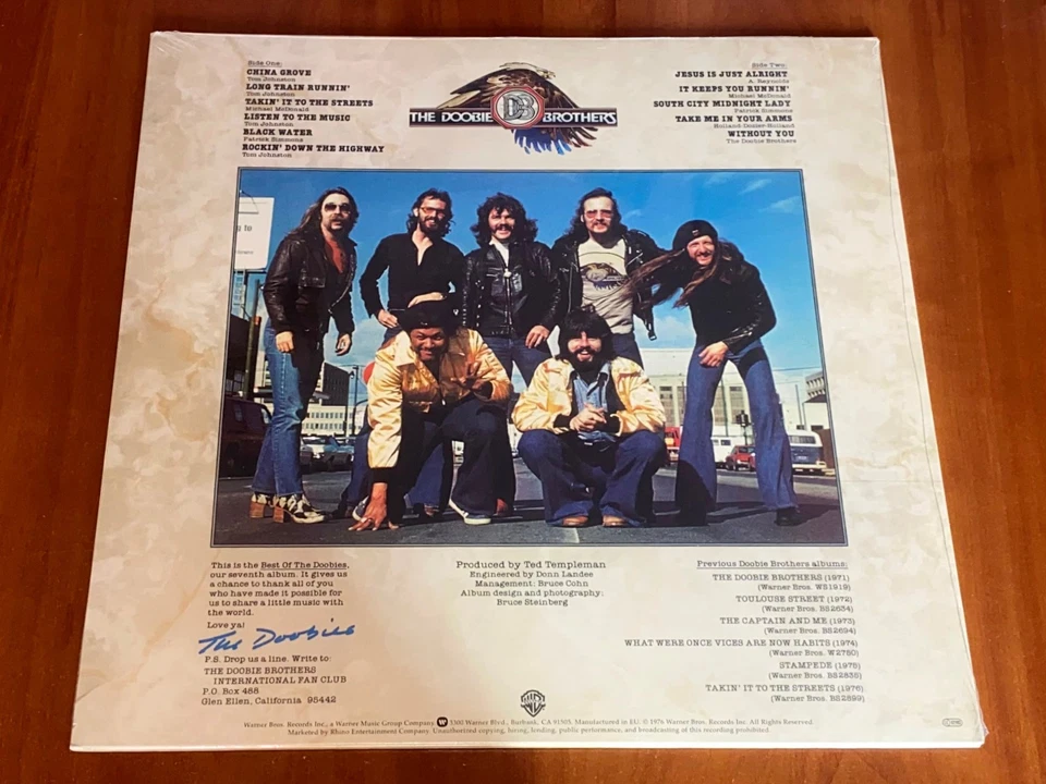 DOOBIE BROTHERS BEST OF VOLUME 1 & 2 *RARE* 2x LP RHINO EU PRESS VINYL 2013 New - Image 3 of 3