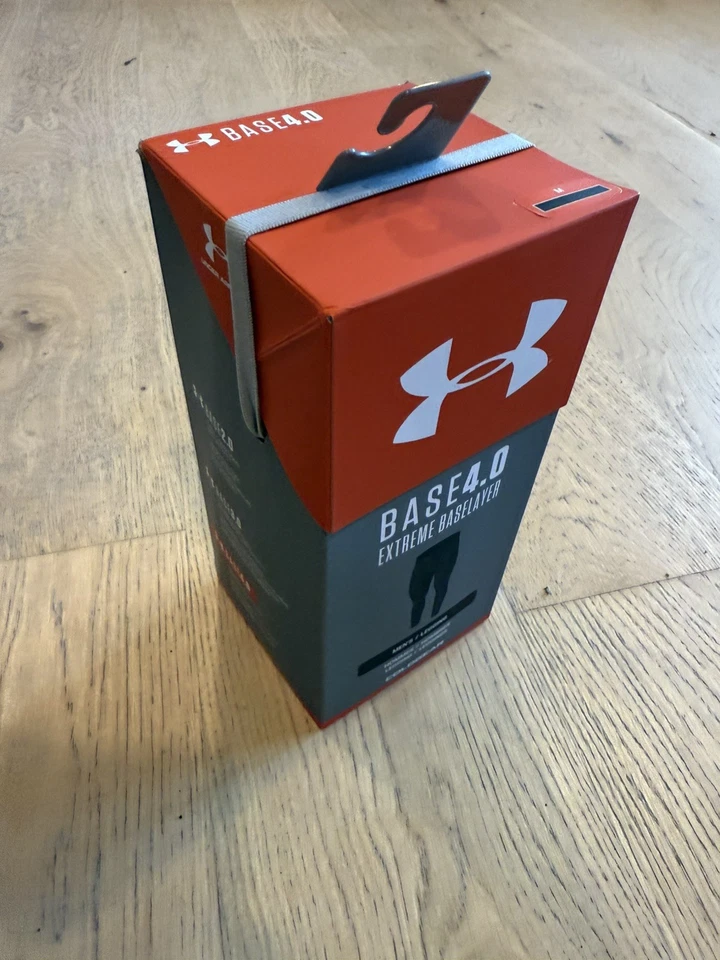 Under Armour 1343245 Men's UA ColdGear Base 4.0 Baselayer Leggings, Black Medium - Image 4 of 4