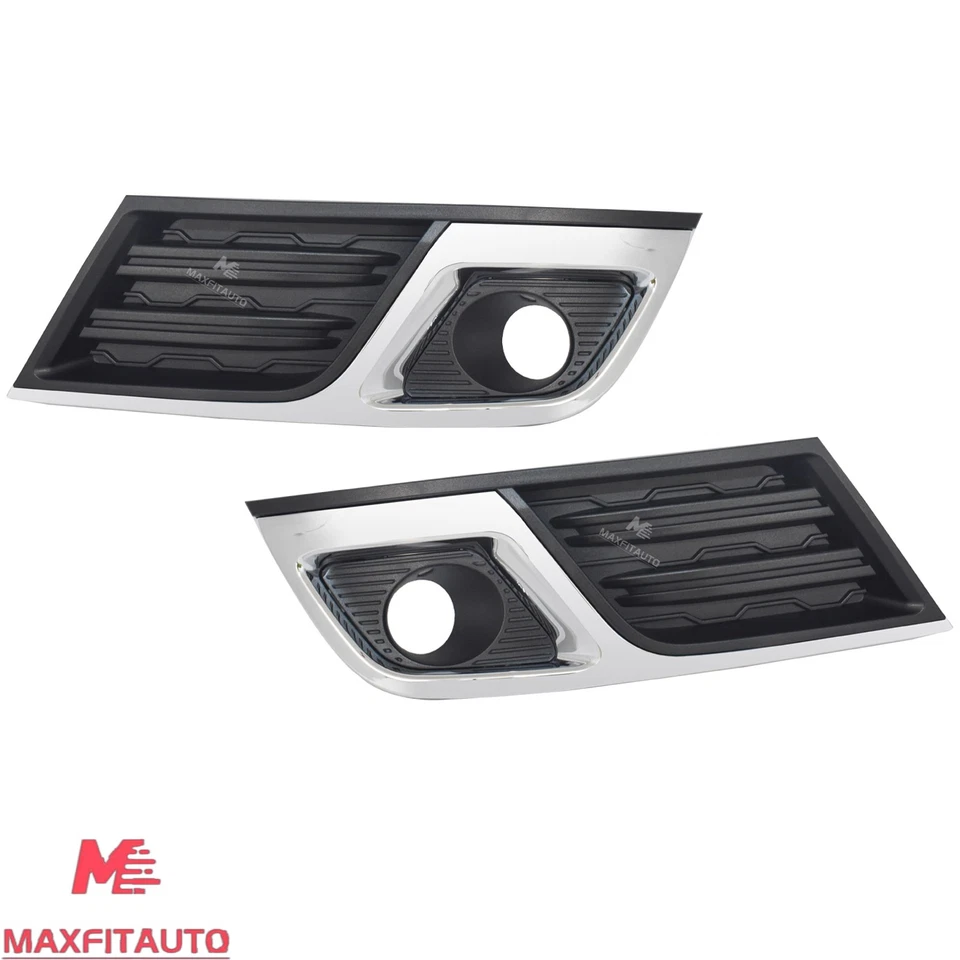 For Chevy Traverse 2013-2017 Front Fog Light Bezel Cover Pair Left&Right 2pcs Foto 2 de 4