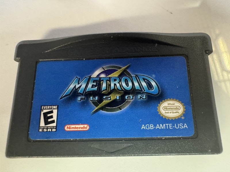Nintendo Game Boy Advance Metroid Fusion E-Everyone NTSC-U/C Cartridge