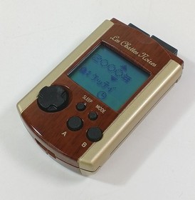 SEGA Dreamcast Visual Memory HKT-7000 Wood Grain Edition VMU &ndash; Tested