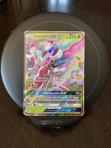 Lurantis GX - Sun & Moon Base Set 15/149 Ultra Rare Full Art