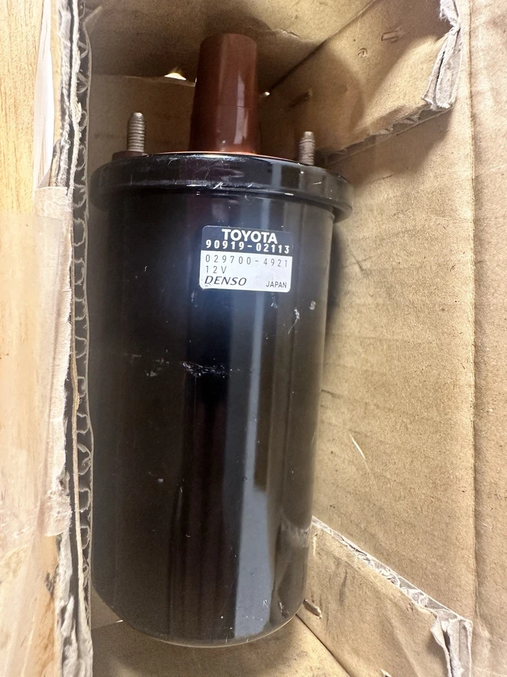 TOYOTA GENUINO AE86 LEVIN TRUENO COROLLA CP BOBINA DE ENCENDIDO 90919-02113 OEM Foto 2 de 4