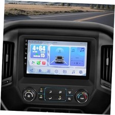 4G 64G Car Radio for Chevy Silverado GMC Sierra 2014-2018: 10-Inch Touchscreen