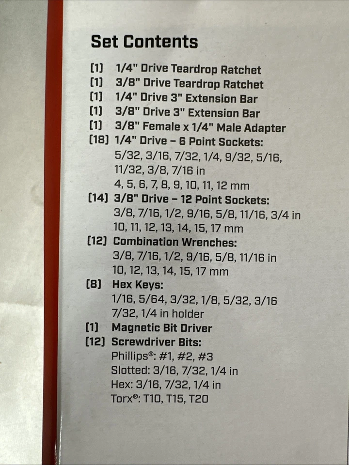 Crescent CTK70C 70 Piece Professional Tool Set w/ Case - Image 4 of 4