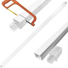 24-Inch Adjustable Towel Bar Replacement Rod Spring End Wall Mount Replacement