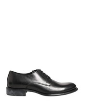 Dolce & Gabbana Black Calfskin Leather Derby Men Dress Men's Shoes