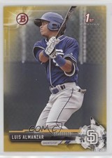 2017 Bowman Prospects Gold 11/50 Luis Almanzar #BP8 s3g