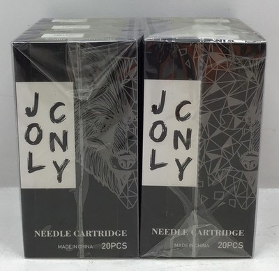 Jconly Tattoo Needle Cartridges 2 Packs Of 3 Boxes Mixed Sizes 120 Pcs- Sealed