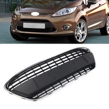 Front Bumper Lower Center Mesh Front Grille For Ford Fiesta 2008-2012