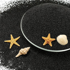0.4-0.8Mm Black Aquarium Sand, 3Lbs Substrate for Fish Tank, Garden Black Fish