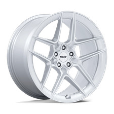 Tsw Tw008 Slipstream 19x8.5 5x114.3 35 72.56 Gloss Silver W Machined Face