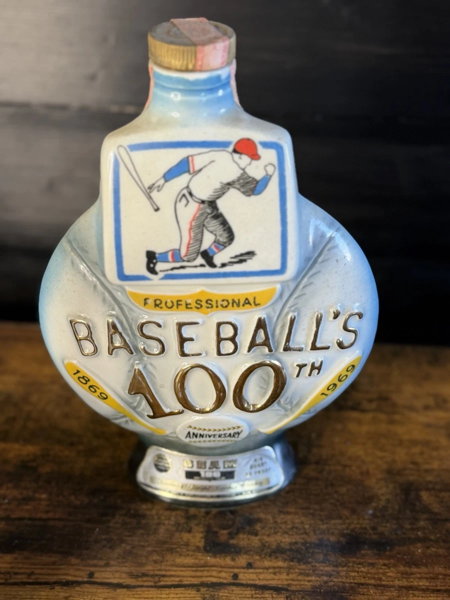 Jim Beam Baseball Decanter In Jim Beam Advertising for sale | eBay