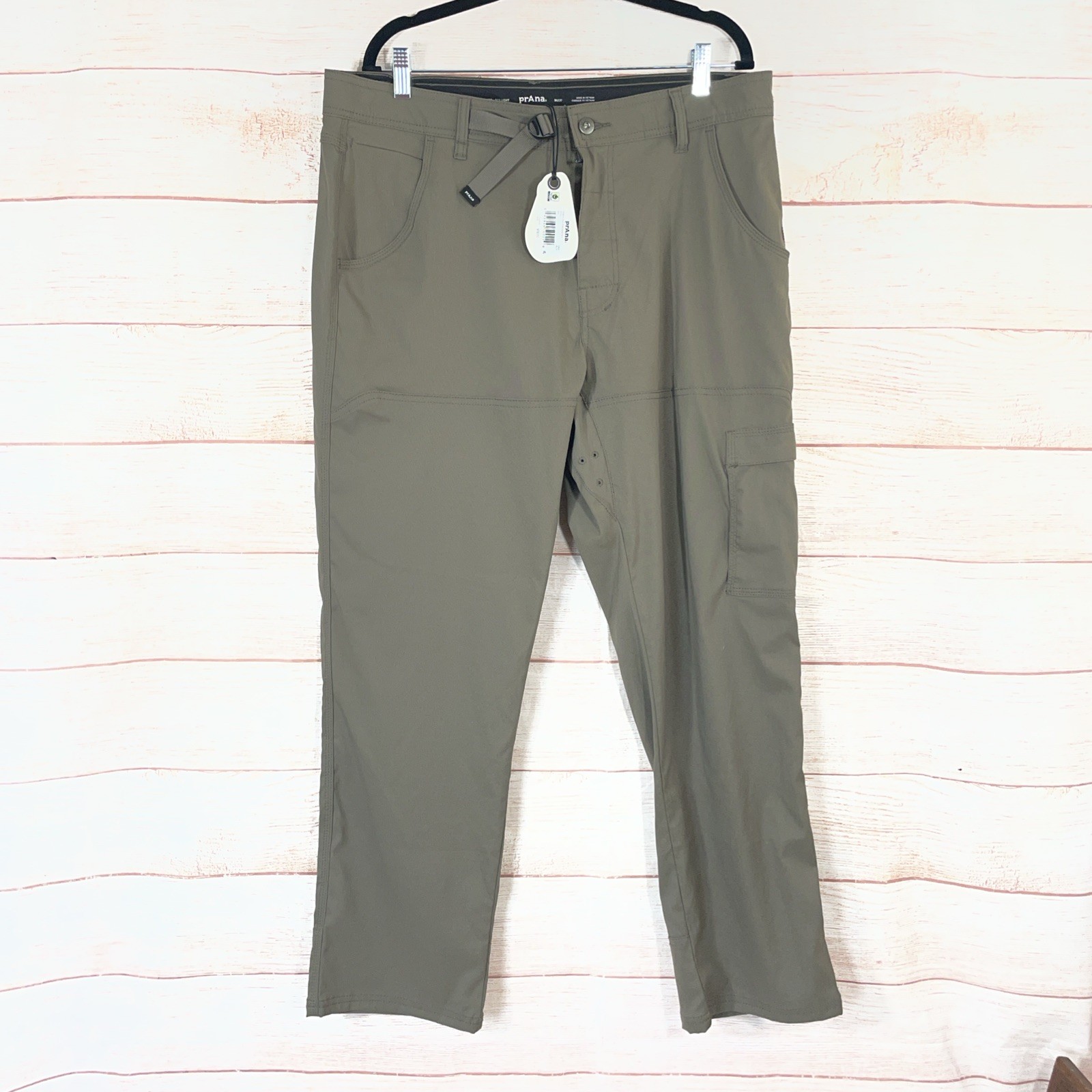 Prana Mud Stretch Zion Standard Pants Sz 36 X 30 Men's NEW NWT