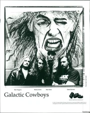 1991 Galactic Cowboys Band Houston Heavy Metal Monty Colvin Musician 8X10 Photo