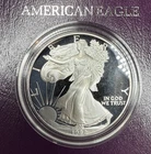 1992 S American Silver Eagle Proof ● 1 troy ounce ● Box and COA and Clamshell