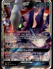 Darkrai GX Ultra Rare SM Burning Shadows 88/147 Darkness Holo Pokemon Card on eBay