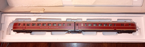 Märklin 37772 Deutsche Bundesbahn (DB) Baureihe SVT 04 2 Wagen DMU weinrote Lackierung | Zustand: New: Other (See Details)