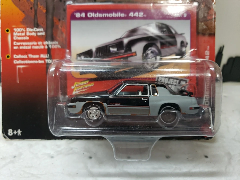 Johnny Lightning 1984 Oldsmobile Cutlass 442 Project In Progress In Black - Image 2 of 4