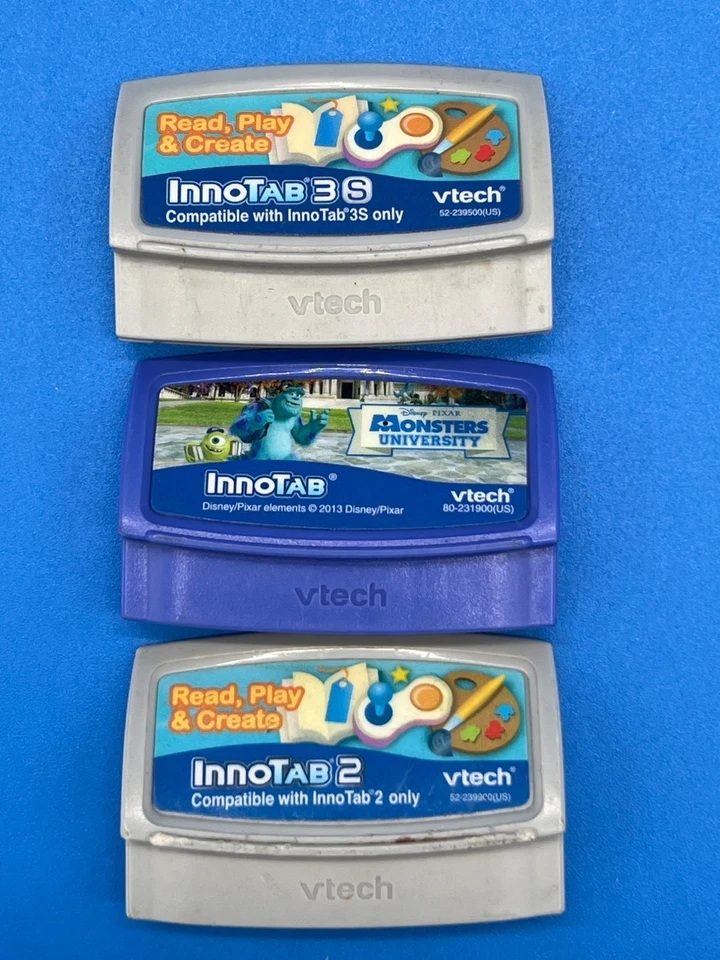 VTech InnoTab Game Cartridges - Monsters University & Read Play & Create 3pk - Image 2 of 4