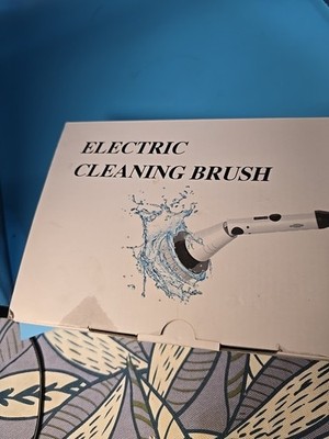 Electric Spin Scrubber, Cordless Shower Scrubber with 8 Scrub Brush, 2 Speed 