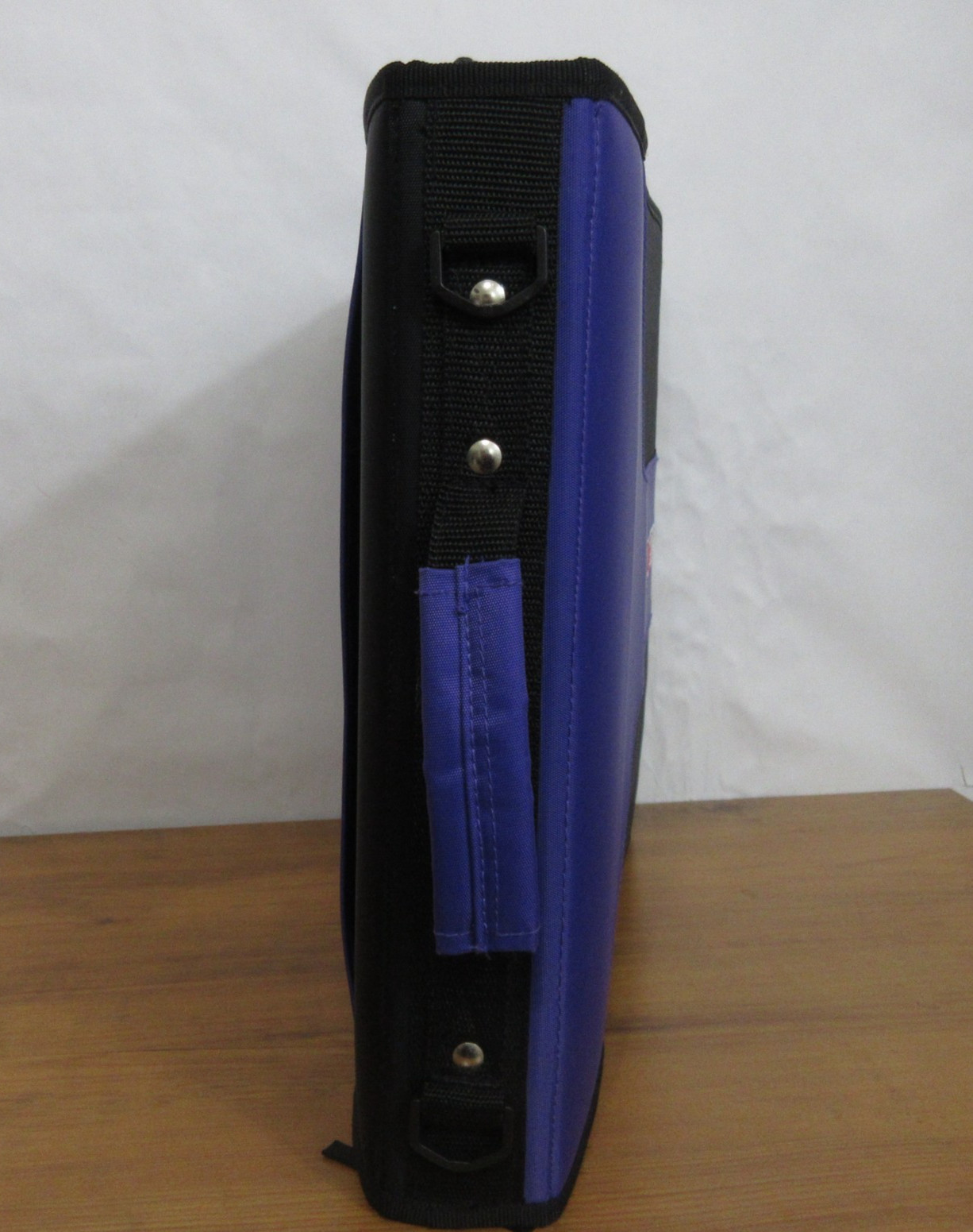 Crop In Style PSB Storage 3 Ring Zip Binder Black Purple Plus 23 Sleeves LOADED