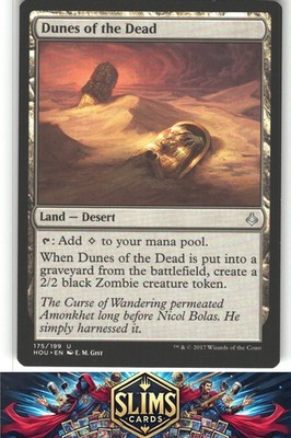 Dunes of the Dead - Hour of Devastation - MTG - Uncommon - #175 - NM