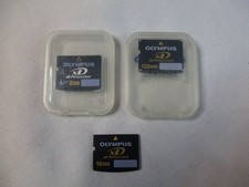 Fujifilm xD Picture Card 16MB 2GB 128MB Memory Cards (Fits Olympus)  TESTED