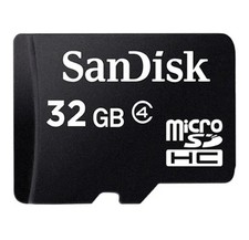 SanDisk 32GB Class 4 MicroSD MicroSDHC SD SDHC Memory Card 32 GB