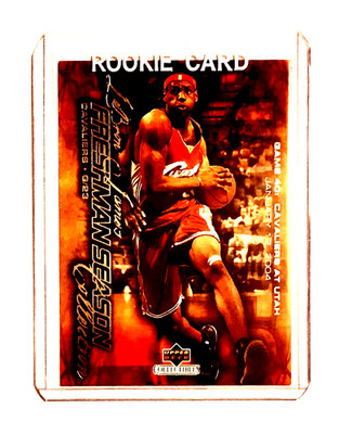 LeBron James Rookie Upper Deck 2003 Set 03-04 Short Print Cavs Lakers Rare #42