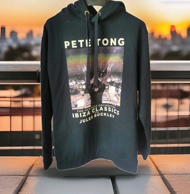Pete Tong Ibiza Classic Hoodie Dark Blue Small Adult Unisex Clothes Jumpers