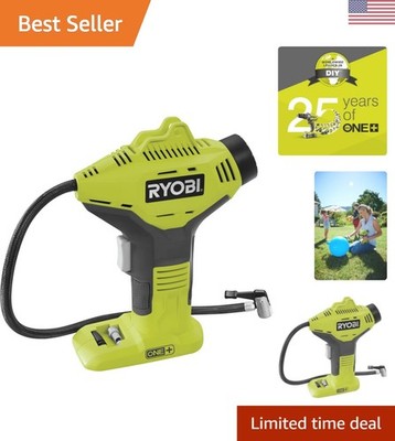 18V Cordless High Pressure Inflator - Rapid Tire & Sports Equipment Inflation