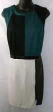W118 Walter Baker L Color Block Dress NWT $198 A-Line Dress
