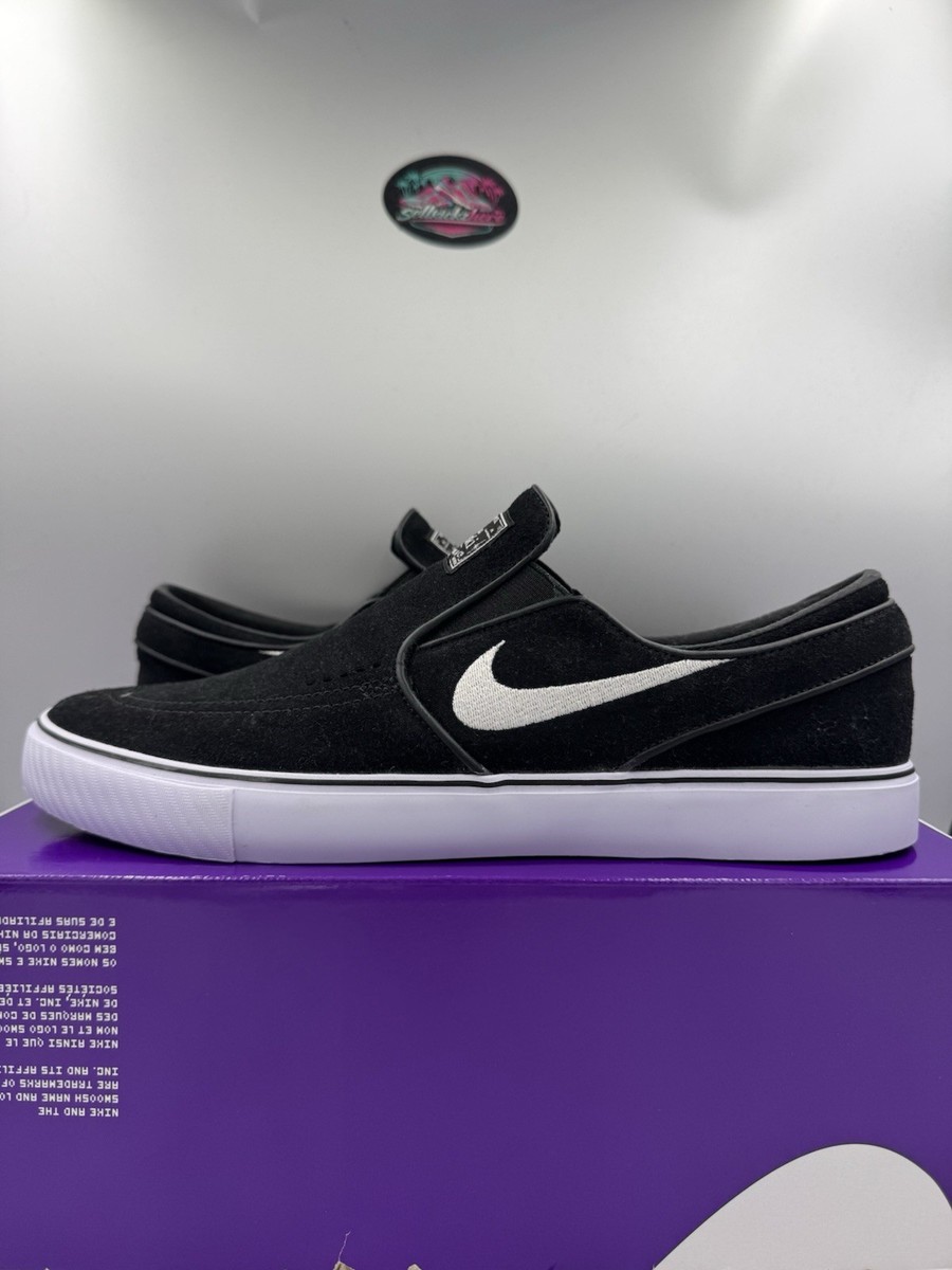 Nike SB Zoom Janoski+ Slip Black White FN5893-001 Size 10.5 | eBay