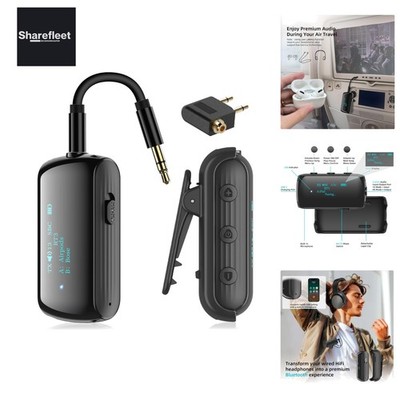 Yocowoco Bluetooth 5.2 Adapter   Ideale Lösung für Flugreisen & Fitnessstudios