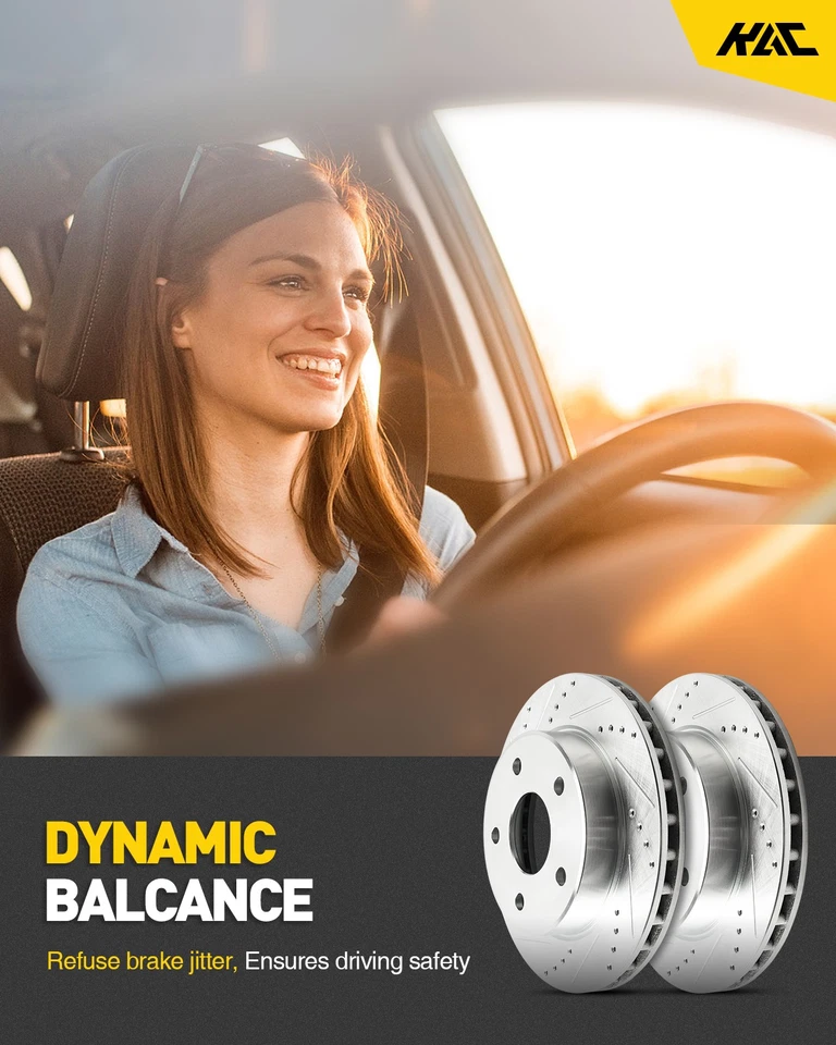 Rear Brake Rotor & Pads Kit for Mercedes-Benz 1996-1997 E320 1999-2000 CLK430 Foto 4 de 4