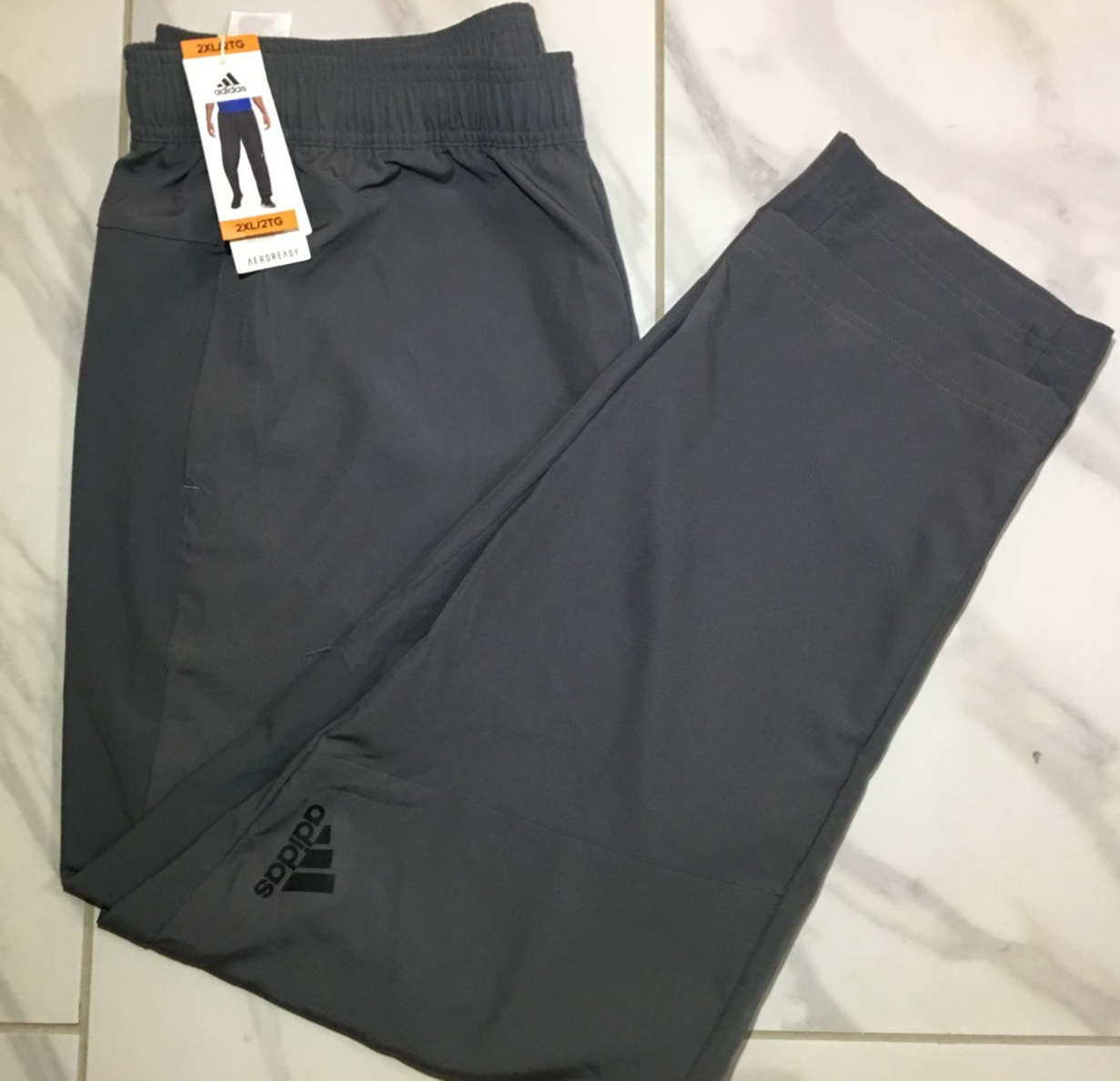 Adidas Men's Active D4M Pant, Size XXL, Gray, New