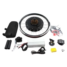 48V 20 in Rear Wheel Electric Bicycle Motor Conversion Kit eBike Hub Motor 1000W