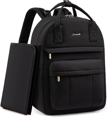 LOVEVOOK Wickelrucksack Baby Wickeltasche Rucksack mit Wickelunterlage Lässig
