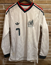 adidas Mexico National Team Romo #7 Soccer Jersey Men M PLAYER VERSION