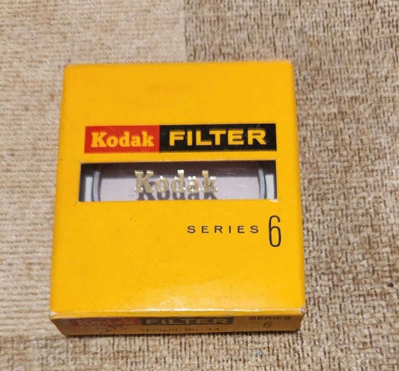 Kodak - Series 6 - Skylight No. IA Filter Genuine Kodak w/Case & Box - Vintage