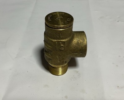 AGI  1/2'' Brass Spring Loaded Pressure Relief Valve
