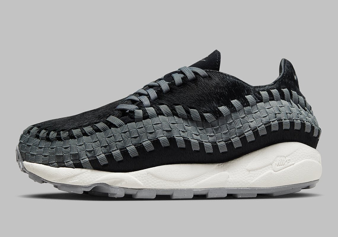 靴 nike footscape woven 🔶️'23 NIKE AIR FOOTSCAPE WOVEN MEN US 13 WOMEN 14.5 BLACK SMOKE