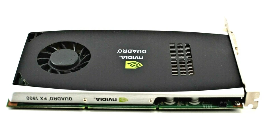 NVIDIA Quadro FX1800  GDDR3 PCI-E x16 Video Card, 2 Display Ports, 1 DVI - Image 2 of 3