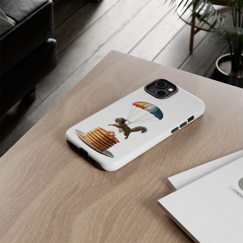 Cute Squirrel Phone Case - Fun Parachute Design, Gift for Animal Lovers, [...] - 第 77/261 張圖片