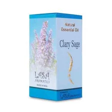 Lasa Aromatics Natural Essential Perfume Oil Clary Sage Long Fragrance 10 ml