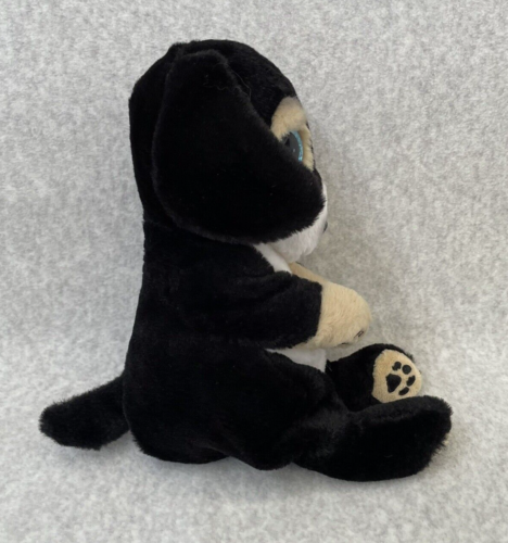Peluche TY Cachorro Perro Ranger Peluche Negro 2022 Ojos Brillantes 8" Juguete Suave - Imagen 4 de 6