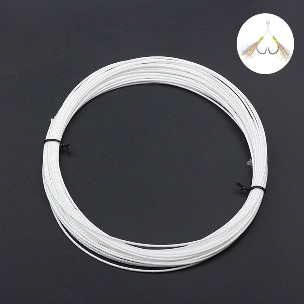 Line Fishing Jigging Line Leaders Line PE Braided Slow White Fishing Lines