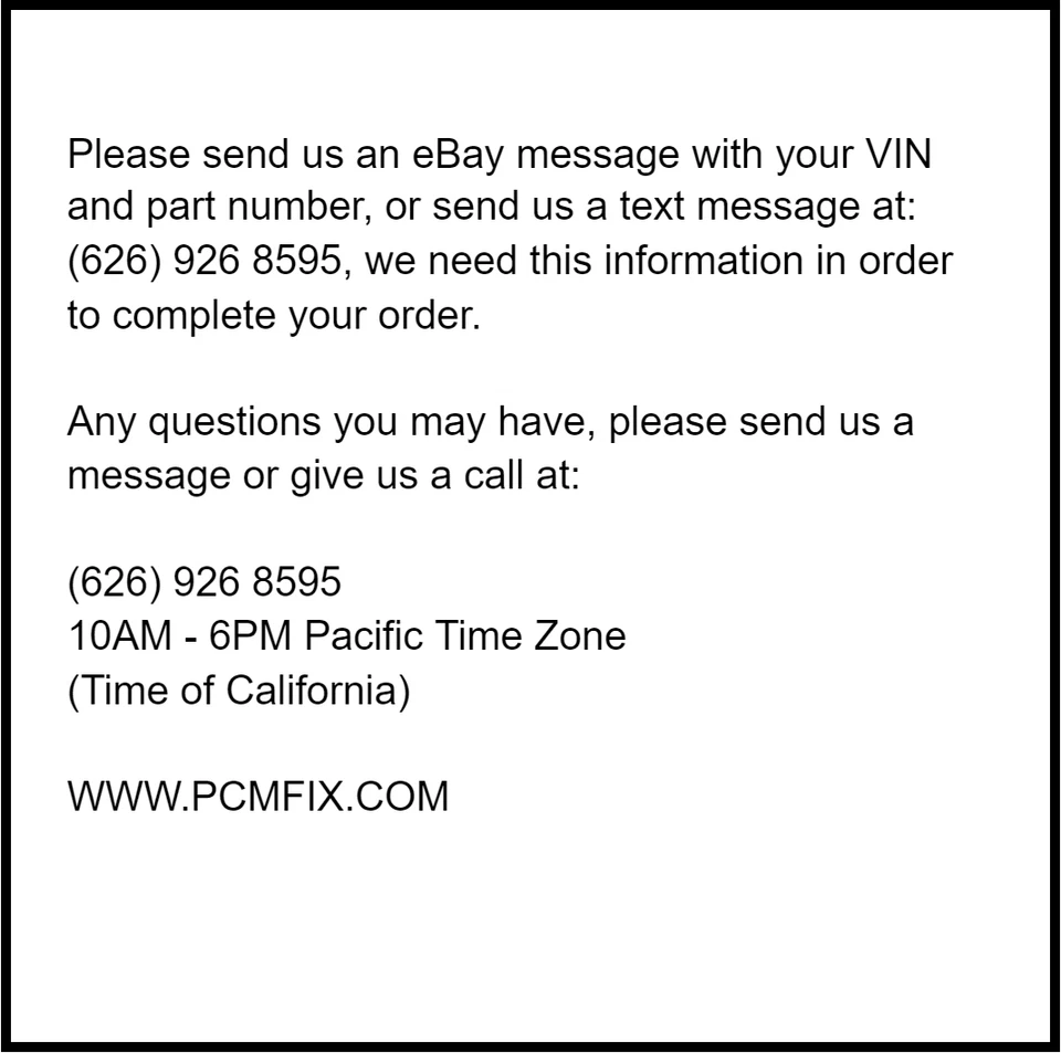 56044743AC 05094349AA 2006 JEEP COMMANDER 4X2 FED 4.7L PCM ECM Programmed Foto 3 de 3