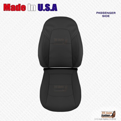2017 2018 2019 2020 Fits Tesla Model 3 Passenger Bottom & Top Vinyl Cover Black